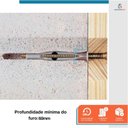 Ver imagem 3 de 500 Bucha para Tijolo Baiano Bloco Oco sem Parafuso 8 - Iv Plast