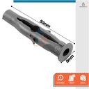 Ver imagem 2 de 500 Bucha para Tijolo Baiano Bloco Oco sem Parafuso 8 - Iv Plast