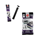 Ver imagem 1 de Kit Saco Organizador a Vacuo 50x60cm C/ Bomba Manual Clink