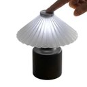 Ver imagem 4 de Abajur Mesa LED Touch USB Recarregavel Iluminacao Luminaria Cabeceira Estudo Leitura Sala Quarto Cas