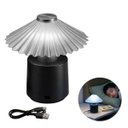 Ver imagem 5 de Abajur Mesa LED Touch USB Recarregavel Iluminacao Luminaria Cabeceira Estudo Leitura Sala Quarto Cas