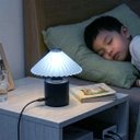 Ver imagem 6 de Abajur Mesa LED Touch USB Recarregavel Iluminacao Luminaria Cabeceira Estudo Leitura Sala Quarto Cas