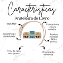 Ver mais imagens de Prateleira para Livros Infantil em Mdf Plancasa:sal Rosa