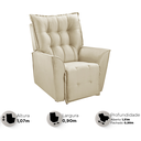 Ver imagem 7 de Selena Poltrona Reclinável com Massagem- Csr Studio