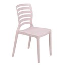 Ver imagem 1 de Cadeira Infantil Tramontina Summa Sofia Plástico Rosa Pastel