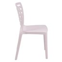 Ver imagem 3 de Cadeira Infantil Tramontina Summa Sofia Plástico Rosa Pastel