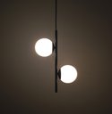 Ver imagem 3 de Pendente Jabuticaba Preto Bola/globo de Vidro.:preto
