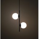 Ver imagem 3 de Pendente Jabuticaba Preto Bola/globo de Vidro.:preto