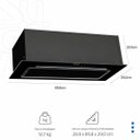 Ver imagem 3 de Coifa de Embutir Suggar Tp900 90cm Preta 110v