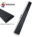 Ver imagem 7 de Ralo Grelha Pluvial Preto Linear Dubai 1 Metro X 10cm com Aro e Tela Anti Escorpião e Barata