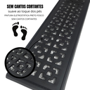 Ver imagem 6 de Ralo Grelha Pluvial Preto Linear Dubai 1 Metro X 10cm com Aro e Tela Anti Escorpião e Barata