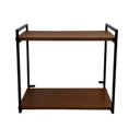 Ver imagem 3 de Prateleira Suspensa Cozinha Suporte Estilo Industrial Forno Microondas