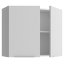 Ver imagem 7 de Armário Aéreo para Quarto 80 Cm 2 Portas Branco Neo Madesa