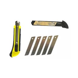 Estilete Emborrachado C/ 5 Lâminas Profissional - Profield - 5