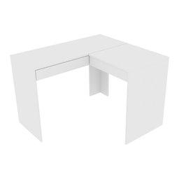 Escrivaninha/pentedeira de Canto 110cm com Espelho e 1 Gaveta Multimóveis Cr40119 - 7