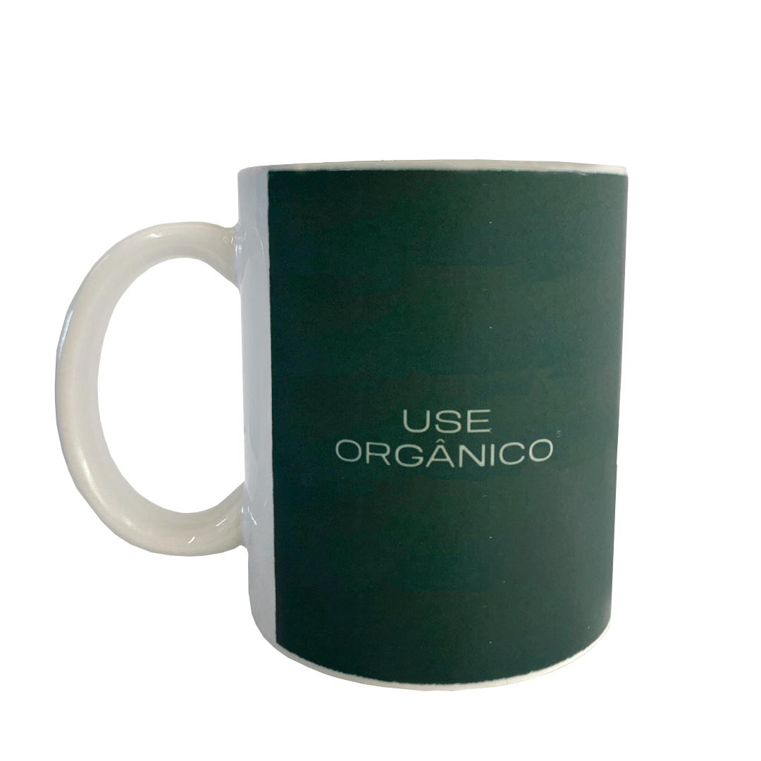 Kit com Caneca Exclusiva Verde Musgo - Use Orgânico - 1