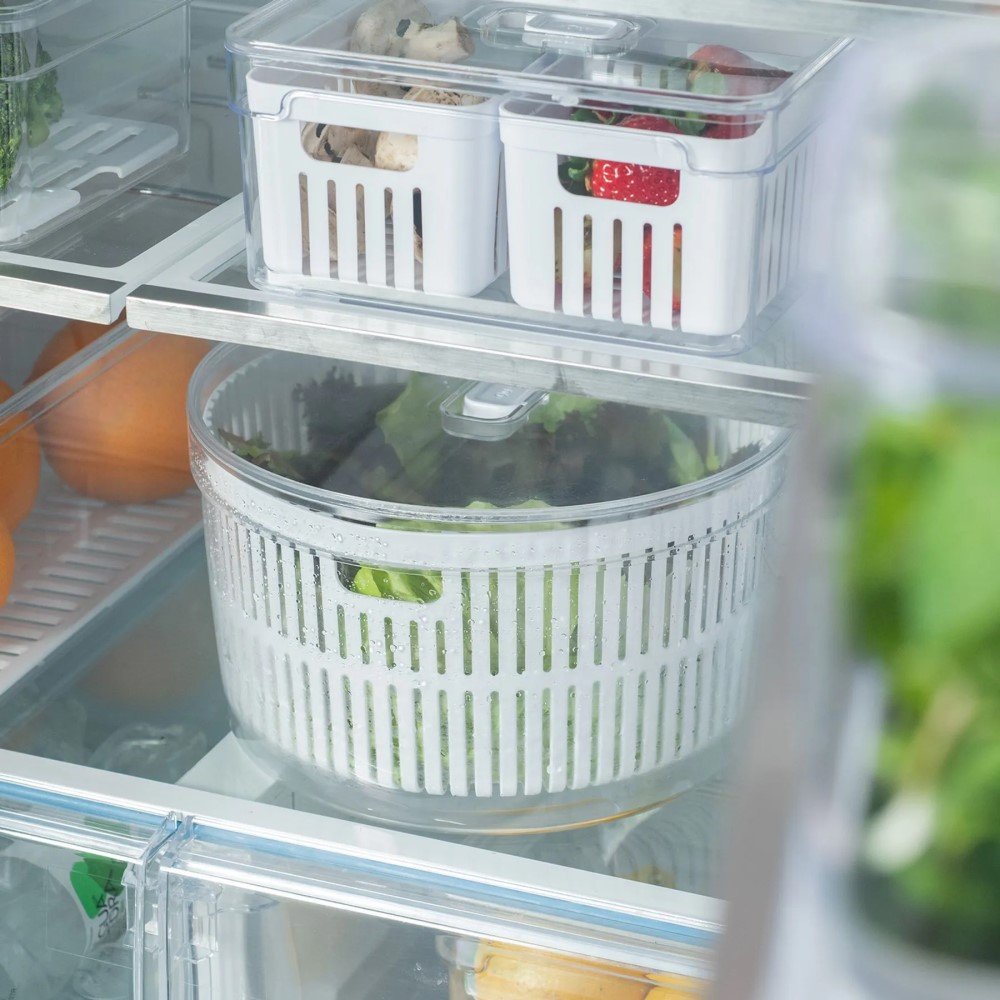 Secador de Saladas com Tampa 5,5 L Clear Fresh ou - 3