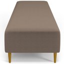 Ver imagem 7 de Puff Decorativo Sala de Estar Bali W01 Pés Palito 210x60cm Bouclê Bege - Lyam Decor