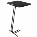 Ver imagem 1 de Mesa Apoio Lateral para Sofá Lisboa Pé Preto LarFlex:Laca Preto