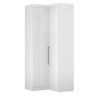 Guarda Roupa Modulado Módena Canto L Branco - Pr Móveis - 1