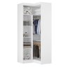 Guarda Roupa Modulado Módena Canto L Branco - Pr Móveis - 2