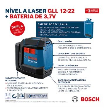 Nivel a Laser Gll 12-22 Bosch - 5