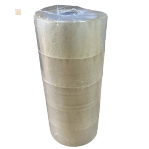 Fita Lacre Adesiva de Embalagem 100x45mm 05 Unidades Transparente