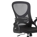 Ver imagem 5 de Kit com 5 Cadeira Escritório Diretor Office Columbus com Tela Mesh Preto Rivatti