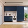 Lavanderia Modulada Kappesberg Celeste 5 Peças Branco/azul 280cm - 1