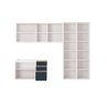 Lavanderia Modulada Kappesberg Celeste 5 Peças Branco/azul 280cm - 3