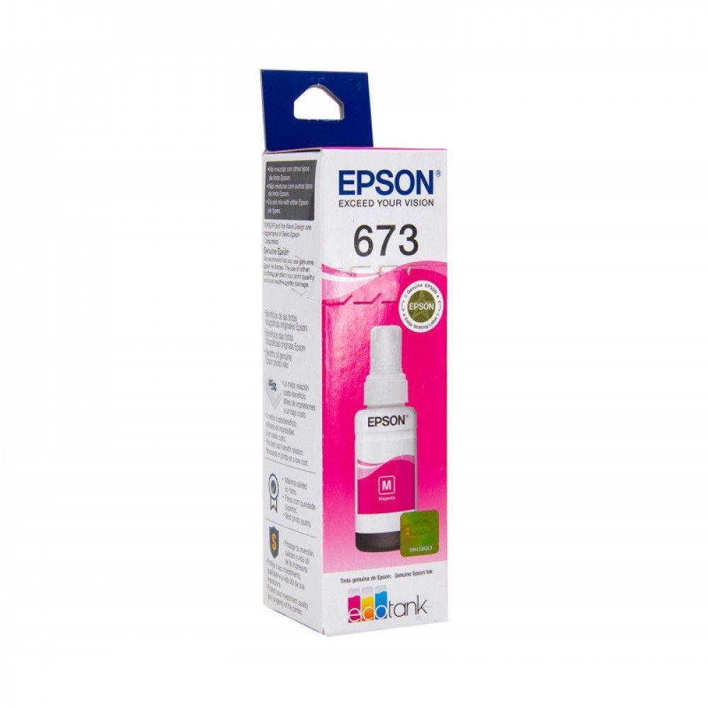 Refil de Tinta Epson T673320 (l800) Magenta - 4