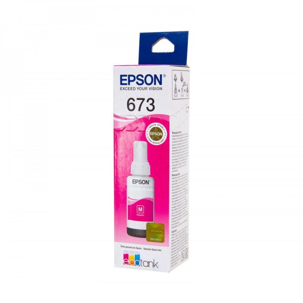 Refil de Tinta Epson T673320 (l800) Magenta - 3