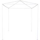 Ver imagem 4 de Tenda Gazebo Desmontável 2,0x2,0 M Barraca Praia Camping com Bolsa Importway Iwgzm-2 Branco