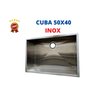 Cuba Pia Aço Inox Gourmet Cozinha Valvula Simples 50x40cm AJB STORE - 2