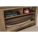 Ver imagem 5 de Cama Solteiro Multifuncional Invicta 2 Gavetas Jatoba - Santos Andirá