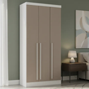 Ver imagem 1 de Guarda-Roupa Modulado 3 Portas e 2 Gavetas Infinity Branco/Line/Duna