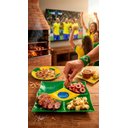 Ver imagem 2 de Bowl de Vidro para Petiscos Tigela Petisqueira Bola de Futebol Brasil Copa do Mundo