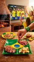 Ver imagem 2 de Bowl de Vidro para Petiscos Tigela Petisqueira Bola de Futebol Brasil Copa do Mundo