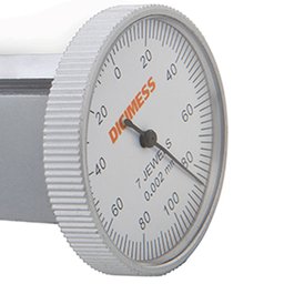 Relógio Apalpador Mostrador Vertical - Curso 0,8mm - Diâmetro do Mostrador Ø32mm - Graduação de 0,01 - 3