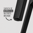 Ver imagem 6 de Kit 8 Cadeiras de Jantar Floripa Madeira Preta Linho Bege
