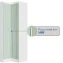 Ver imagem 7 de Móveis para Quarto Módulo Canto Reto 2 Porta Infinity