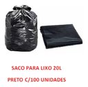 Ver imagem 1 de Saco de Lixo 20l Preto Reforçado 100 Unidades Fabricante Cor:preto