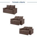 Ver imagem 4 de Sofá Retrátil e Reclinável 200cm Cupuaçu CabeCasa MadeiraOriginals