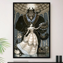 Ver imagem 1 de Quadro Bela E A Fera Decorativo A3 35x45cm