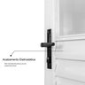 Porta de Aço Laminada Mista Horizontal 215x65cm Minas Sul MGM - 5