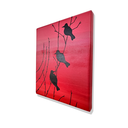 Ver imagem 4 de Mini Quadro com Pássaros em Galhos a Sombra do Sol