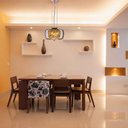 Ver imagem 3 de Pendente/plafon em Vidro e Cristal Attractive Âmbar 28cm G9 - Lustre Design Moderno Sala/quarto