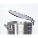 Ver imagem 3 de Lixeira | Inox 304 | para Saco de 100LITROS | com Pedal