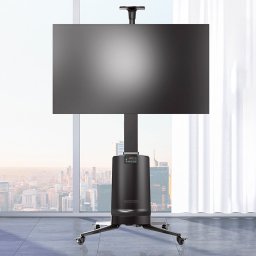 Suporte Pedestal Móvel para Tv 40 a 85 Motorizado para Videoconferência Tw85 Nb - 2