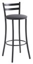 Ver imagem 2 de BANQUETA 17 LISA ALTA - Unimovel:Preto